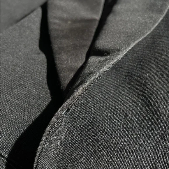 Vintage Christian Dior Monsieur Tuxedo Double Breasted Wool Blazer Jacket. Black - Picture 5 of 7